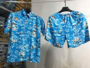 Bộ sơ mi người lớn đi biển