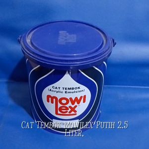 Cat Tembok Mowilex Acrylic E-100 Putih 25ltr