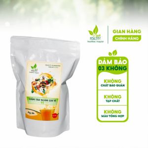 Giấm Táo Ngâm Gia Vị (Trẻ em) Xay Sẵn Túi Tiện Lợi -  Viethealthy 1L