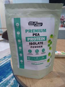 Premium Pea Protein Isolate Powder Zero Sugar 500g 1kg (HALAL)-Pertumbuhan OtotDiet & Kurus (Slim)
