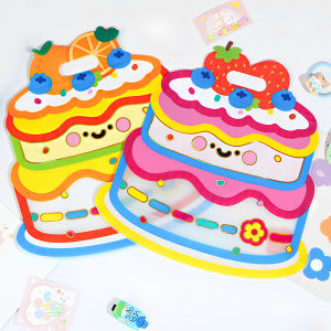 20/50Pcs Portable Plastic Ziplock Bags with Cake Pattern Snack Sweets Sealing Pocket for Childrens Birthday Party Creative Gift