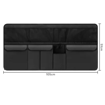 JFBONIN Car Trunk Storage Bag SUV Car Seat Back Hanging Bag Multi Functional Storage Mesh Bag Car Interior Storage Items