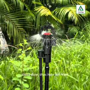 Combo 5 Bộ béc phun mưa bù áp MSPC100 kèm phụ kiện béc tưới cây béc tưới gốc cây Thích hợp tưới rau cây ăn quả cây cảnh béc tưới phun mưa bù áp béc tưới bù áp