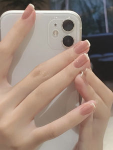 MONLEYTA | Handmade Wearable Short Nail Art Patches 2025 New Style Manicure Nail Tips Finished High-Middle Length Wearable Nail Tips