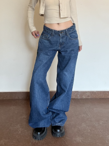 กางเกงยีนส์ทรงตรงทรงหลวมสไตล์อเมริกันสำหรับผู้หญิงไซส์ใหญ่ กางเกงขายาวทรงหลวมสบายๆ ทรงหลวม ทรงหลวม ทรงหลวม