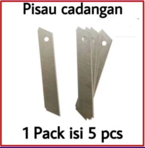 Pisau Cadangan Pasah Bawang / Iris bawang / iris keripik Kayu / refill Pisau Pasah 5 pcs