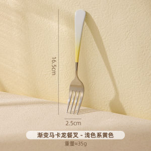 Good-looking Fork Kids Baby Tableware 304 Stainless Steel Fruit Fork For Home Exquisite Dessert Cake Fork