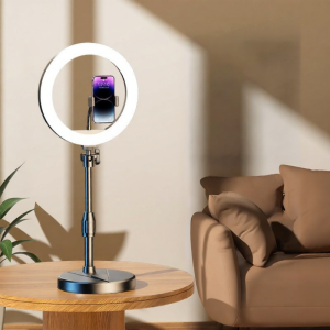 CRENOV | Live Streaming Ring Light LED Photography Soft Light Desk Use