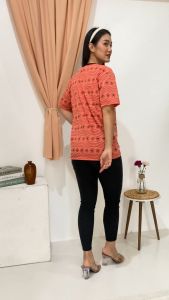 PP.pakaian wanitakaos oversize reguler atasan tshirt motif full print sablonbahan babyterry premium baju kaos oblong cew n cowbaju santaibisa cod.terbaru dan termurah