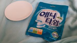 Combo 2 gói Kẹo Lotte Anytime Xylitol không đường hương bạc hà chanh vàng NK Hàn Quốc 60g ÂU CHÂU SHOP