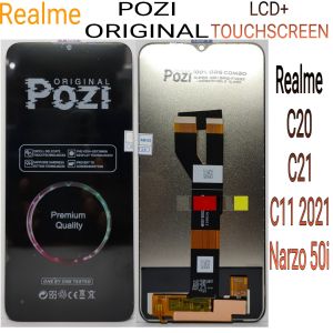 LCD TOUCHSCREEN REALME C20/C21/C11 2021/NARZO 50i POZI ORIGINAL FULLSET