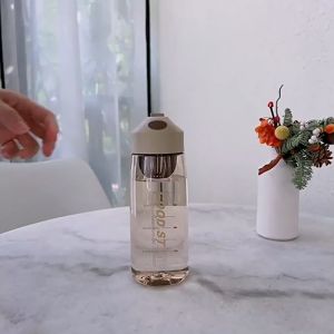 Bình đựng nước trong suốt cốc nước sinh viên nam và nữ bình thường -Aeneas Shop