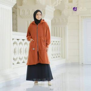 FATHIYAH OUTER MUSLIMAH BY ALIETHA JACKET WANITA TERBARU VIRAL KEKINIAN