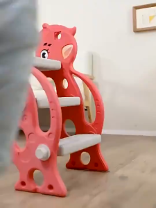 PlayPark Kids Slide for Toddlers Dinosaur Indoor Slide Baby Playground Toy Smooth Safety Slide for 2 to 5 Years Old Boys Girls
