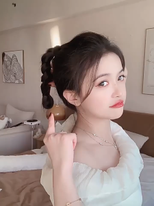 ส่งจากกทม！แฮร์พีชหางม้าดัดลอน แบบผูก ใช้งานง่าย สะดวก ดูเป็นธรรมชาติ ยาว35CM ใช้ได้ทั้งเด็กและผู้ใหญ่