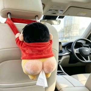 AMU·PIGGY | Car Center Console Creative Hanging Tissue Box