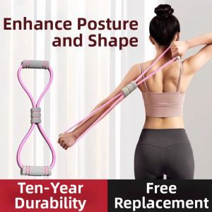 Multi-Function Pull Rope Shoulder Stretching Fitness Equipment Waist and Abdomen Slimming