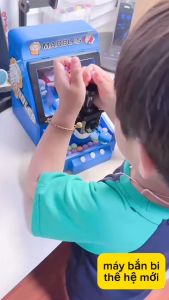 Đồ chơi máy bắn bi pinball tính điểm thế hệ mới Marbles có chế độ thi đấu đối kháng rèn luyện sự tập trung tư duy trẻ em