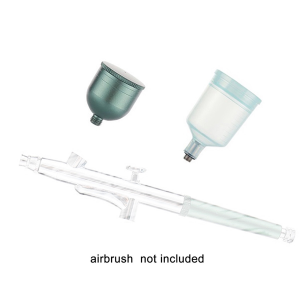 5cc to 40cc Airbrush Cup Set Painting Spary Accessories with Plastic and Aluminum Alloy Kettle