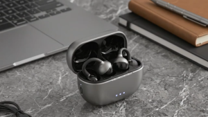 Tai nghe Bluetooth K500 thiết kế nhét gọn kết nối bluetooth tiện lợi mang đi bảo hành 24 tháng