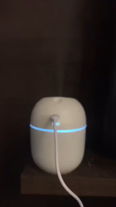 【Ultra-fine water mist】Portable Silent Air Humidifier with LED Light Aroma Oil Diffuser Mist 220ml/420ml for Home Car Office - Essential Air Humidifier for AC Room & Vehicle Interior Automatic Aromatherapy Humidifier Purifier Mini Portable Air Humidifier