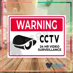 Warning CCTV Sign & Sintra Signage: Traffic Safety Signage