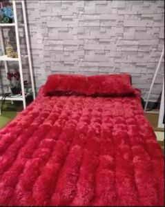 KASUR GENDER JUMBO 2 BANTAL // KASUR LANTAI MENUL jumbo/ kasur gender bulu rasfur tebal empuk halus