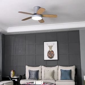 Gorgeous Ceiling Fan with Light: Modern Big Ceiling Fan, Heavy Duty Silent, Nordic Chandelier with Ceiling Fan