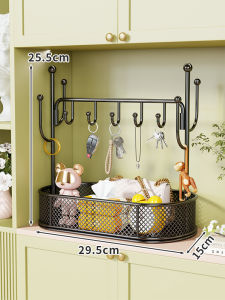 Creative Trendy Hair Accessories Display Stand Bedroom Desktop Hair Tie Elastic Band Storage Rack Hair Clip Necklace Showcase
