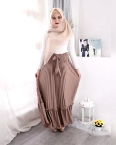 Rok Panjang Plisket: Pilihan Modis & Terlaris untuk Cewek