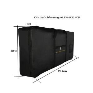 IRIN | Vải Oxford Chống Thấm Nước Túi Đựng Đàn Piano Điện Tử 61/76 Phím Dày Túi Xách Bàn Phím Vali Phụ Kiện Cho Mọi Trình Độ Kỹ Năng