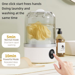 Mini Household Electric Washing Cup Underwear Socks Small Wireless Charging Washing Machine Pet clothes washing machine