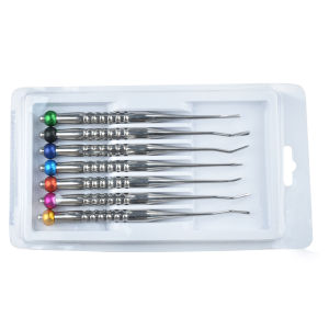 7 Pieces/set of Dental Tools Made of Titanium Alloy Material