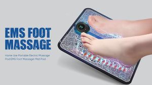 Alat Pijat Kaki Terapi Elektrik Getar 8 Mode Terapi Pijat Saraf Kaki Betis Ori EMS Foot Massager