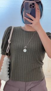 4633 Fasra Knit Blouse Casual