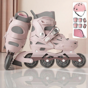 LIWAN | Beginner-friendly Ice Skating Shoes Set