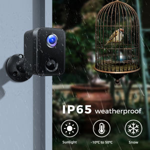 K03 Battery Powered Outdoor CCTV Wireless Connect Phone 1080P Smart Wifi Camera for Indoor Outdoor Waterproof IP Camera Arpha CCTV