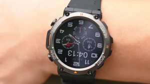 GT FD68s smartwatch 2025 waterproof heart rate blood pressure 1.44 inch heart pressure round watch