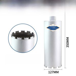 Sharp Diamond Water Drill Bit for Quick Hole Opening in Air Conditioning Concrete Walls High Carbon Steel Handle Brick Concrete