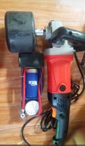 1 Set Mesin Poliser Hairline ( free conector + pompa + handel )