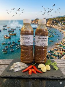 Combo 2 chai mắm cái cá cơm Thu Sương đặc sản Đà Nẵng hương vị thơm ngon