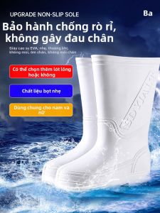 Thermal Foam Water Boots For Cold -40°C EVA Material Slip-Resistant