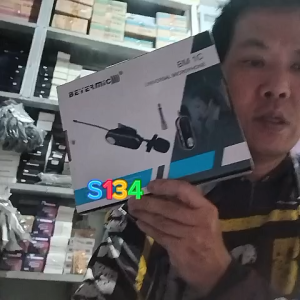 S134 BEYERMIC BM 1C ORIGINAL GARANSI SNI MIC JEPIT WIRELESS FULL CAS SINGLE MICROPHONE WIRELES CHAS