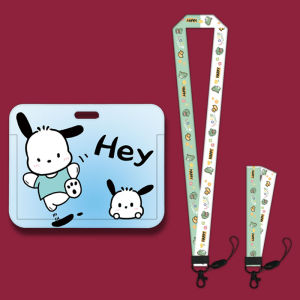 เคสบัตรนักเรียนสุนัขพัช่า Adorable Pachat Dog Cartoon พร้อมห้อยสายรัด บัตรโรงเรียน บัตรรับรองอาหาร บัตรรับส่ง ปกป้องในสังกัด