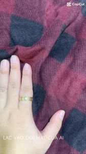 1 Mét Vải Thun Nỉ Co Giãn 2 Chiều Hoạ Tiết Caro Đỏ Đô Đen Khổ 1m6 Hàng Công Ty