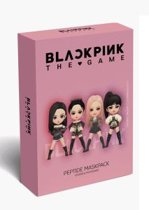 ของเเท้💯พร้อมส่ง Blackpink The Game มาส์กแผ่น มาส์กหน้า Peptide Maskpack (7ซอง)