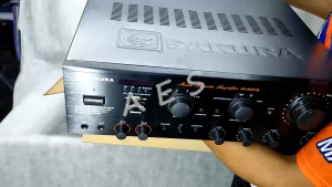 5.1 Channel Sakura AV-502CB Karaoke Amplifier