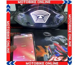 Đèn hậu Sirius Mẫu NVM V1 chạy viền nước chảy ( Chỉnh bằng AP)