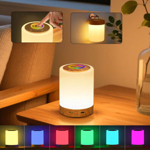 Touch Table Lamp Rechargeable Bedroom Bedside Lamps RGB Warm White Night Light Dimmable LED Desk Lamp for Living Room Home Gifts