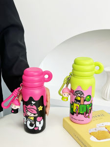 Trendy Cool Style Stainless Steel Thermal Cup 420ML for Students Boys And Girls School Use Special Cups Insulated Water Bottle